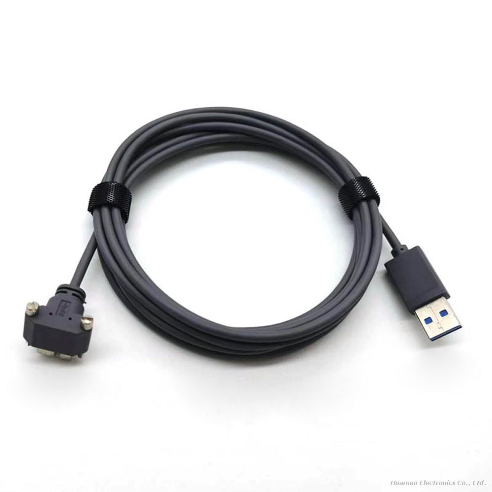 Elbow Micro USB to USB PVC High-flexible Cable Robot Data Wire