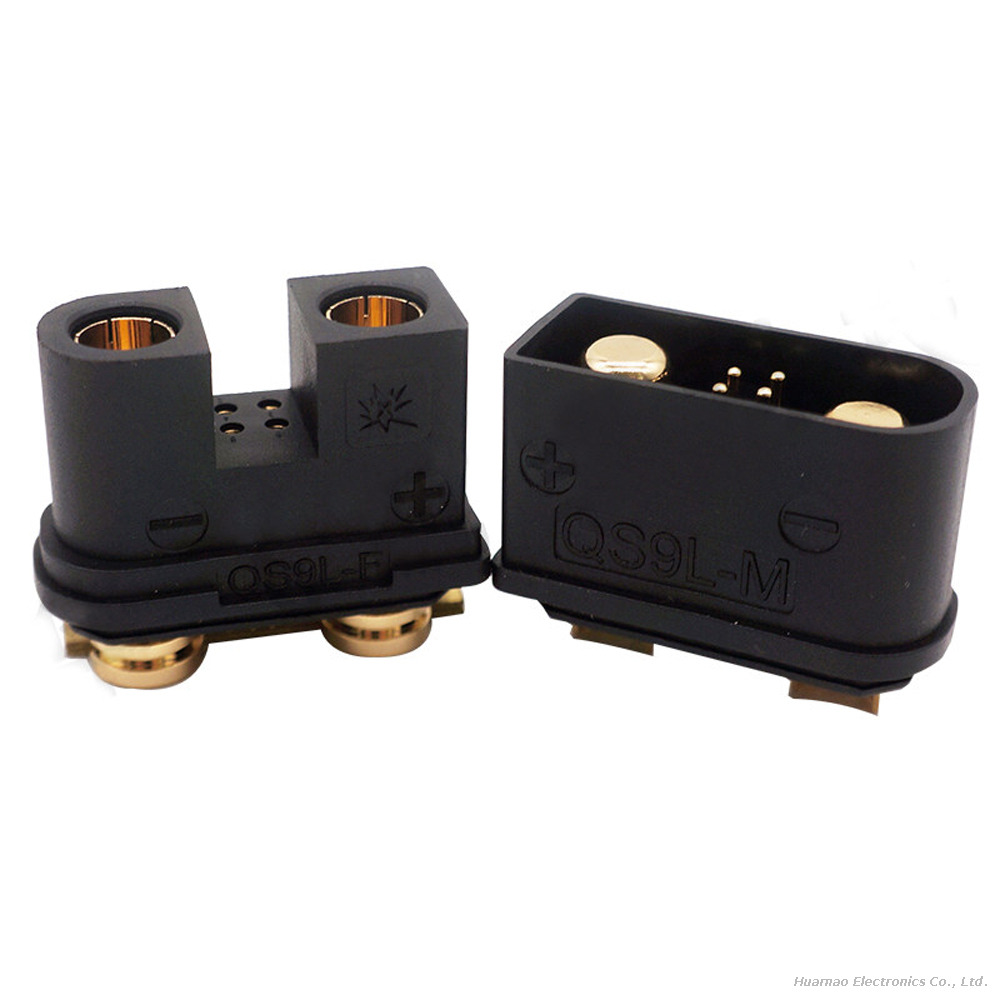 QS9 Male Female Connector Antispark Gold-Plated Terminal High Current Banana Head