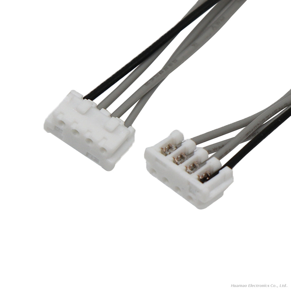 TE 1-173977-4 IDC Cable 2.0mm Wire to Board Connector Assembly for Robot Internal Wire Harness