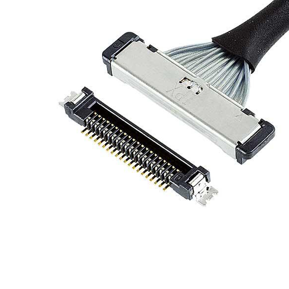 I-PEX 20373-030T Micro Coaxial Cable 0.4mm Pitch HD Camera Screen Wiring Harness