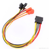 Computer Fan HUB Adapter Molex To 3Pin/4Pin Speed Reduction Cable
