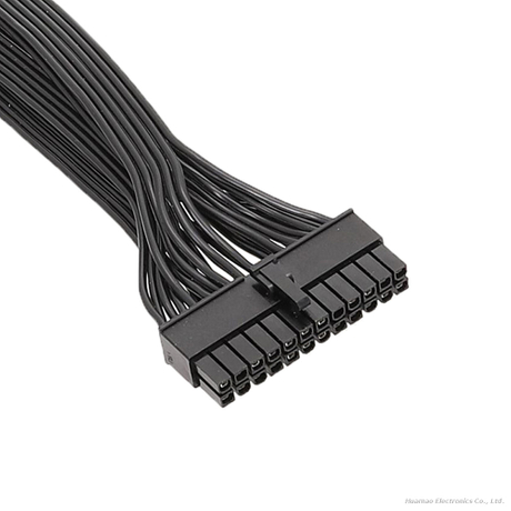 EVGA PSU 10+18 Pin To 24Pin ATX Flat Modular Extension Cable