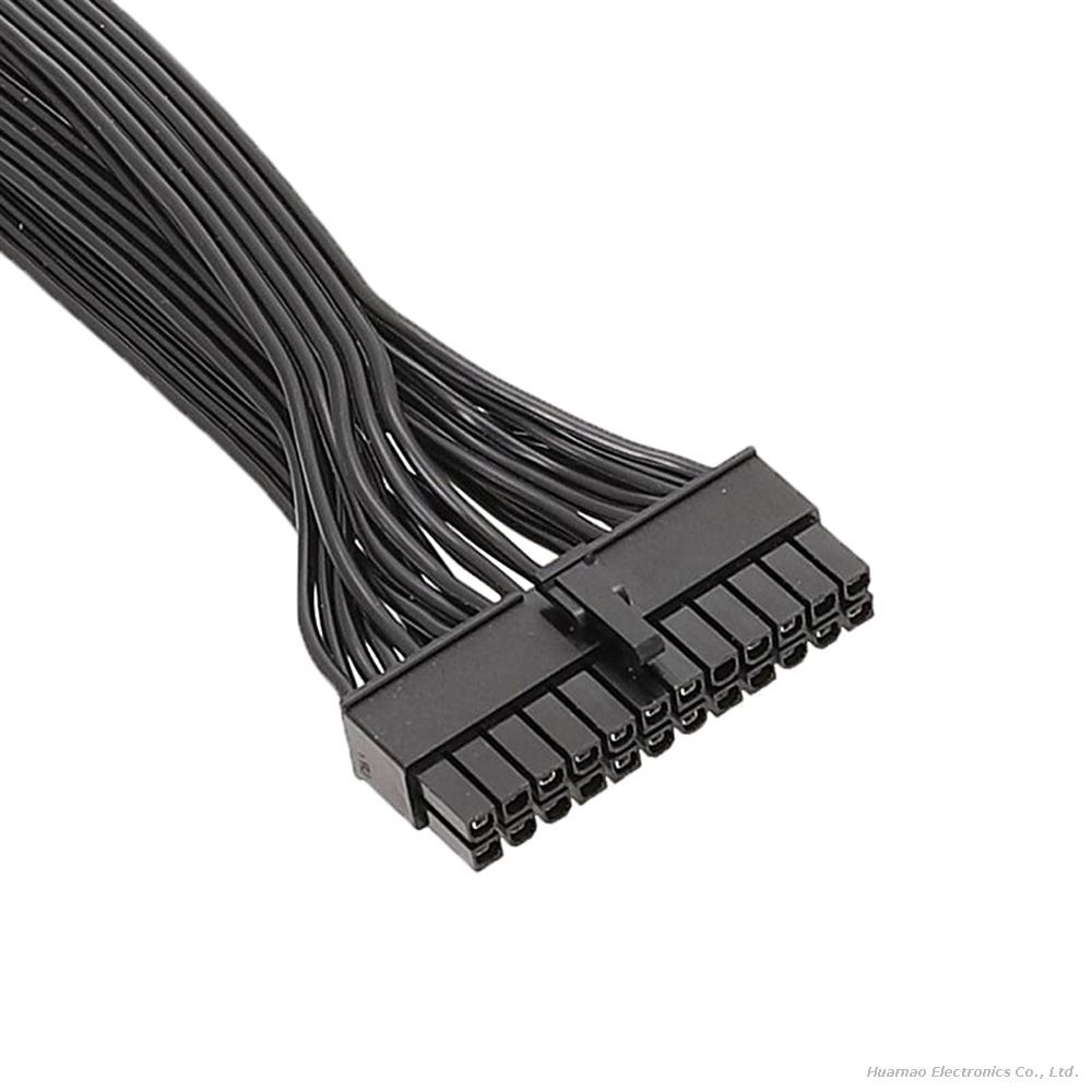 EVGA PSU 10+18 Pin To 24Pin ATX Flat Modular Extension Cable