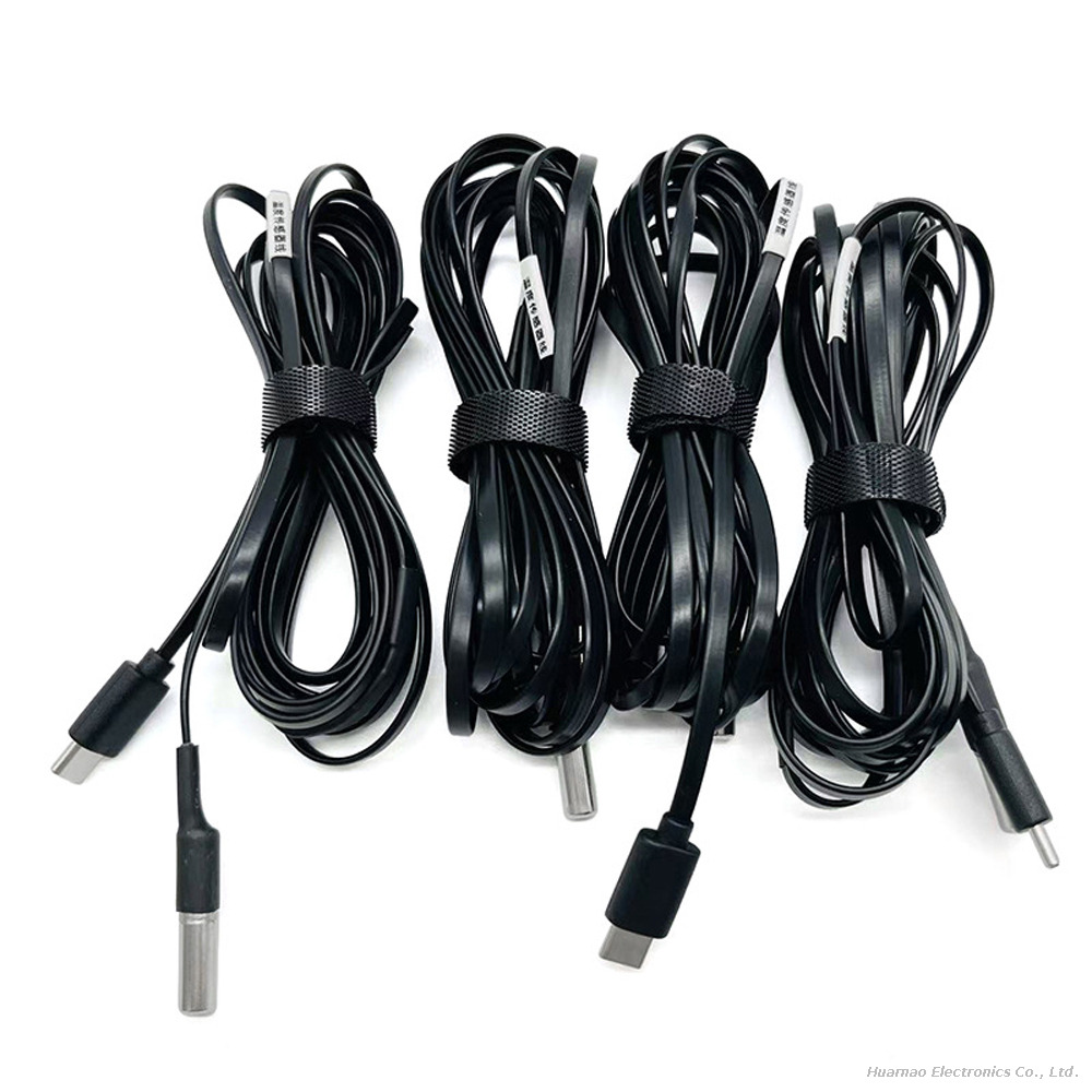 Sensor Type C Cable Patrol Robot Probe Digital Temperature Measuring Wire