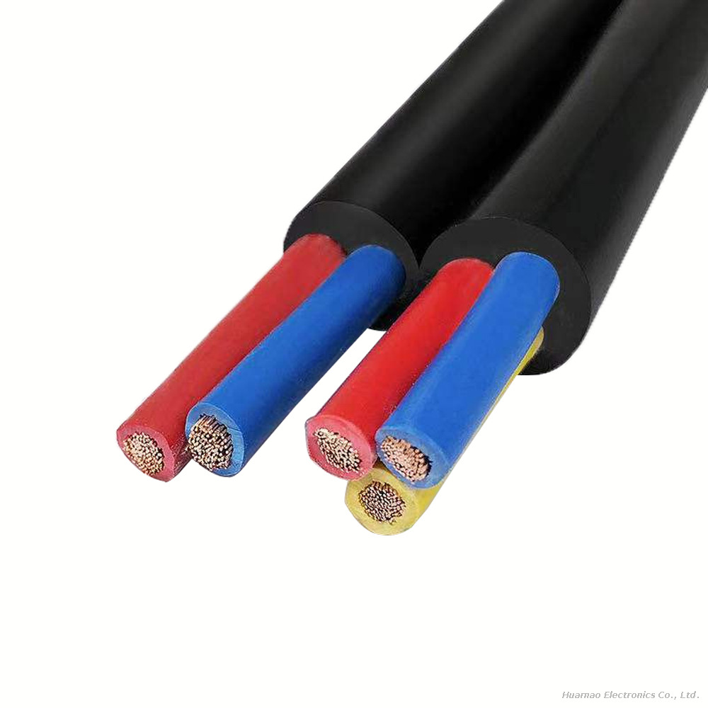 PVC Insulated Wire RVV5 1/2/3/4/5/6 Cores Electrical Wire And Cable