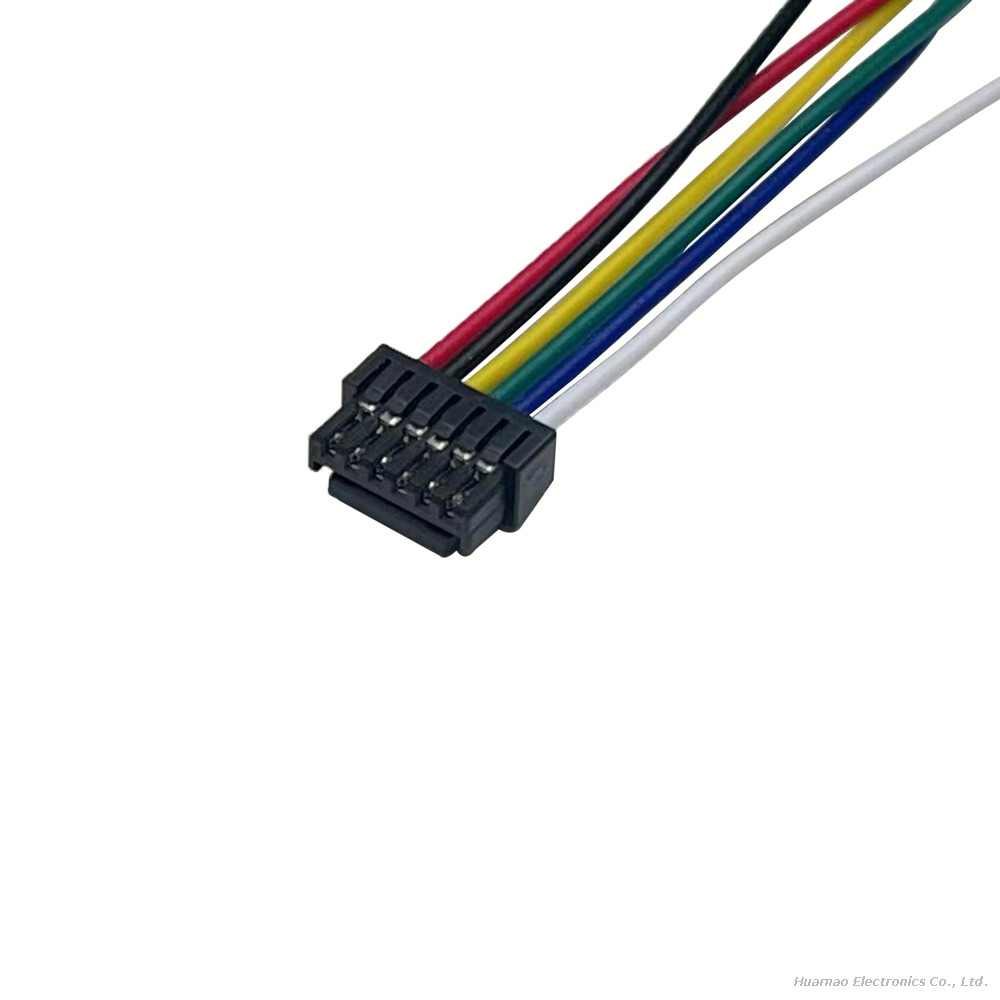 Molex Micro‑Lock Plus 1.25mm Pitch 6Pin Cable Assembly 5055650600 Wire Harness
