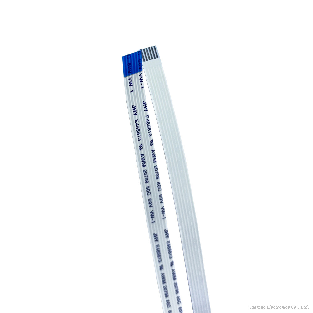 0.5/1.0mm Pitch 120mm Flexible Flat Connector Cable