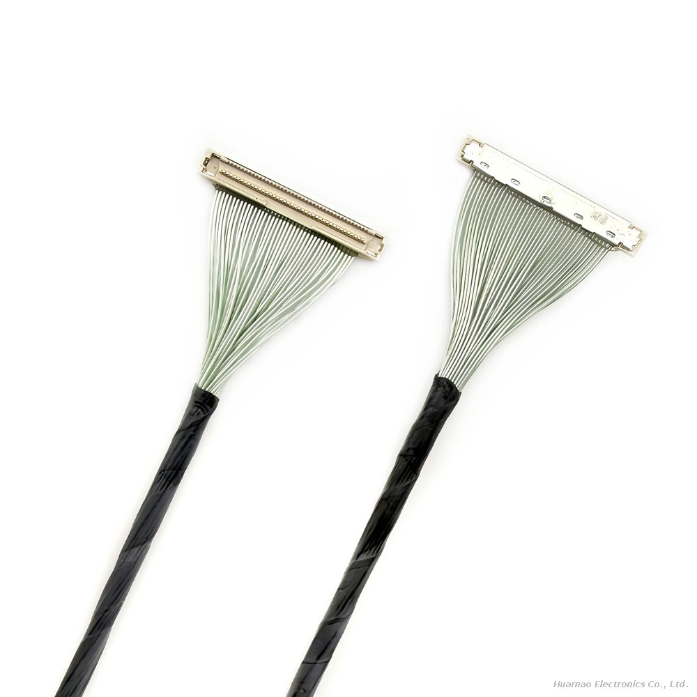 Ultra-Thin DF36-40P-0.4SD Coaxial Cable for UAV Cameras