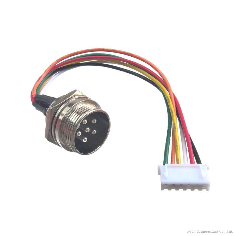 GX12 Aviation Plug GX16 Connector Multi-core GX20 Connection Wire to XH2.54 PH2.0 Power Extension Cable