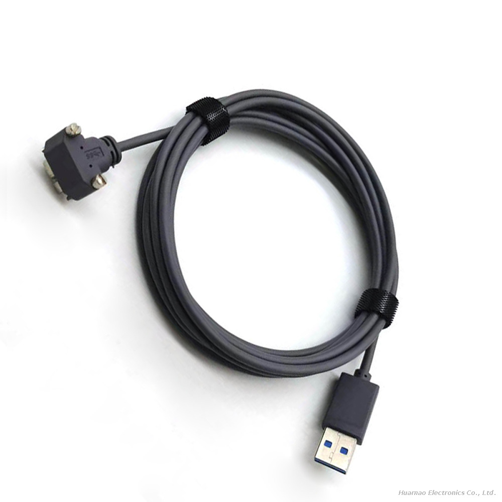 Elbow Micro USB to USB PVC High-flexible Cable Robot Data Wire