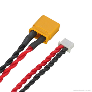XT30U to 1.25mm Terminal Wire Silicone Wisted Cable for Smart Device Power Supply Wire Harness