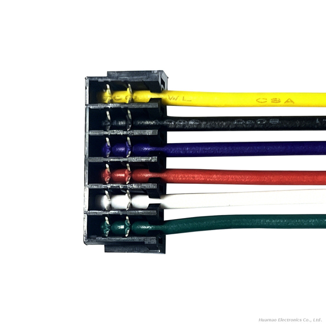 JST 06NR-E4K Connector Wiring Harness 2.5mm IDC Cable