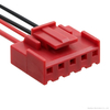 TE Connectivity AMP 4-1123722-5 Wire to Board Connector Cable 3.96 EP PLUG HSG 5P(RED)