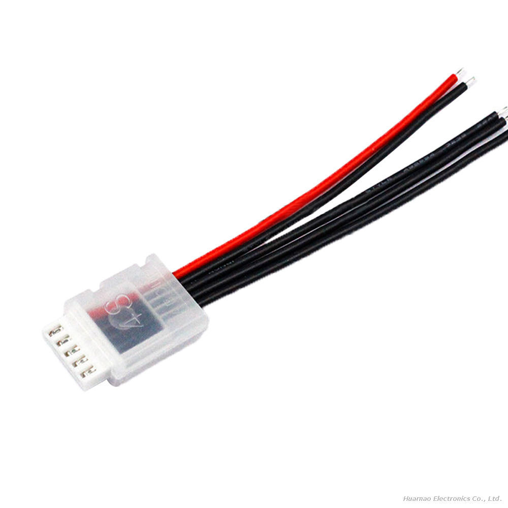Soft Silicone Balance Plug Cable XH Terminal Wire with Transparent Housing for Model Aircraft Lithium Battery