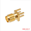 SMA Female RF Coaxial Connector PCB End Launch Antenna Interface