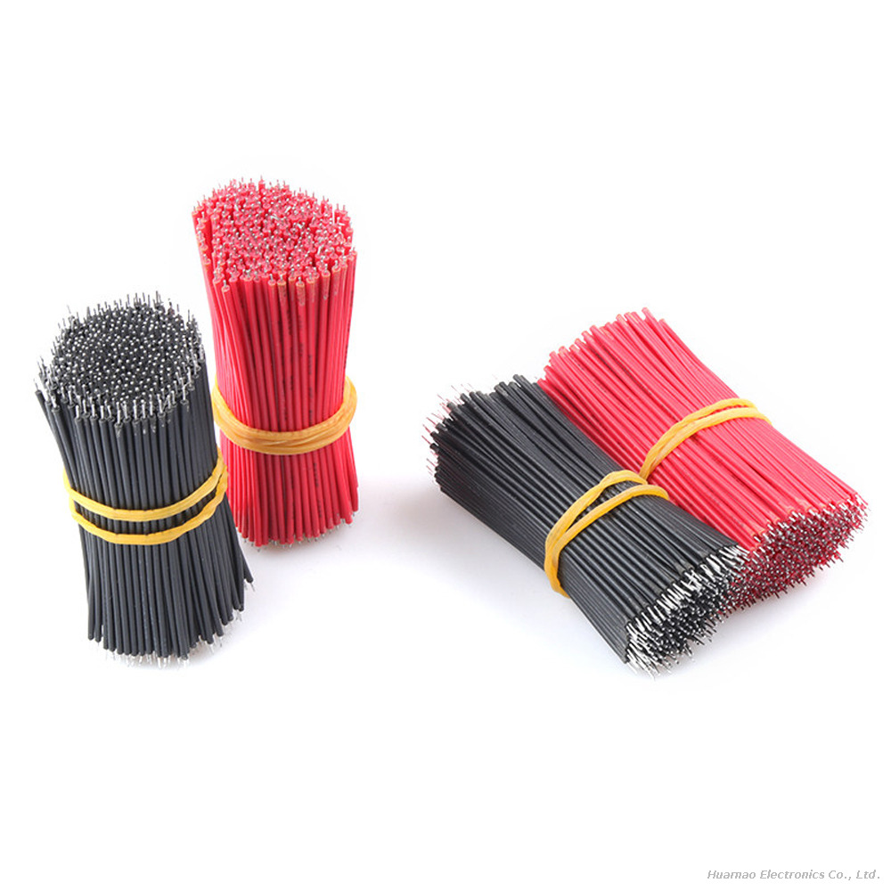 Jumper Wire Electronic Connector Cable Double Ended Tinned Copper Wire 1007 PVC 18-28AWG 