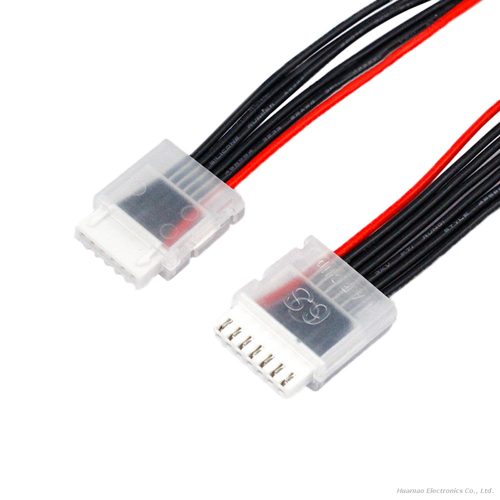 Soft Silicone Balance Plug Cable XH Terminal Wire with Transparent Housing for Model Aircraft Lithium Battery