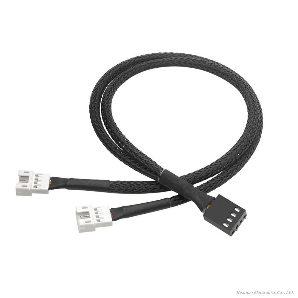 Motherboard 4-Pin PWM Fan To Graphics Card Fan Power Adapter Cable