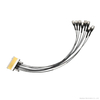 High Frequency 67GHz 8-Channel 1.85mm Male RF Test Cable Multi-Port Coaxial Bundle Harness