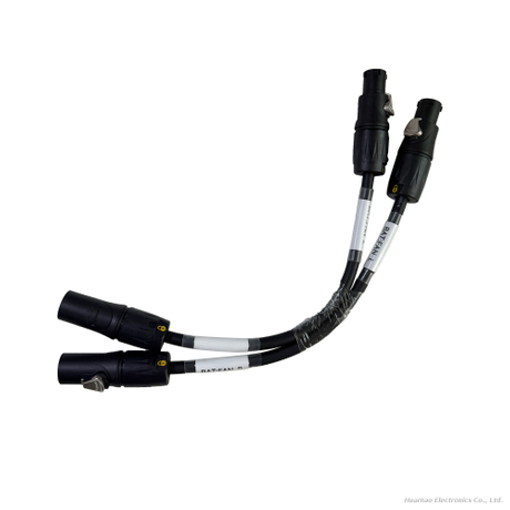 Amphenol Powerlock HPT-3 Male to HPT-3 Female Connector Cable