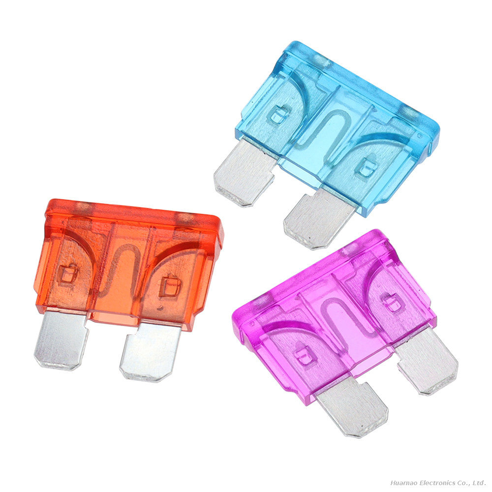 Auto Fuse Kit Automotive Plug-in Fuse 1-50A for Cigarette Lighter 4s Shop Electric Vehicle Motorcycle