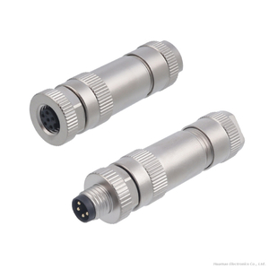 M8 IP67 Waterproof Metal Connector Solder Screw Terminal Aviation Plug