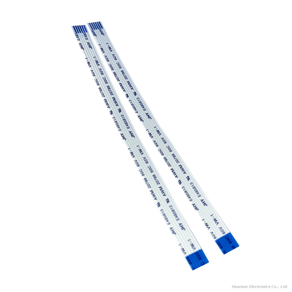 0.5/1.0mm Pitch 120mm Flexible Flat Connector Cable