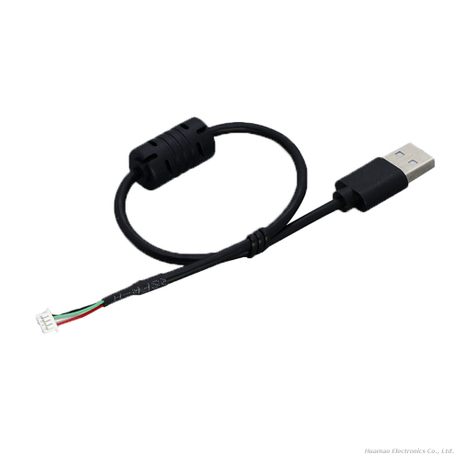 USB 2.0 To 1.25mm 4Pin JST Connector Cable USB To 4P Terminal Wire for Electronics