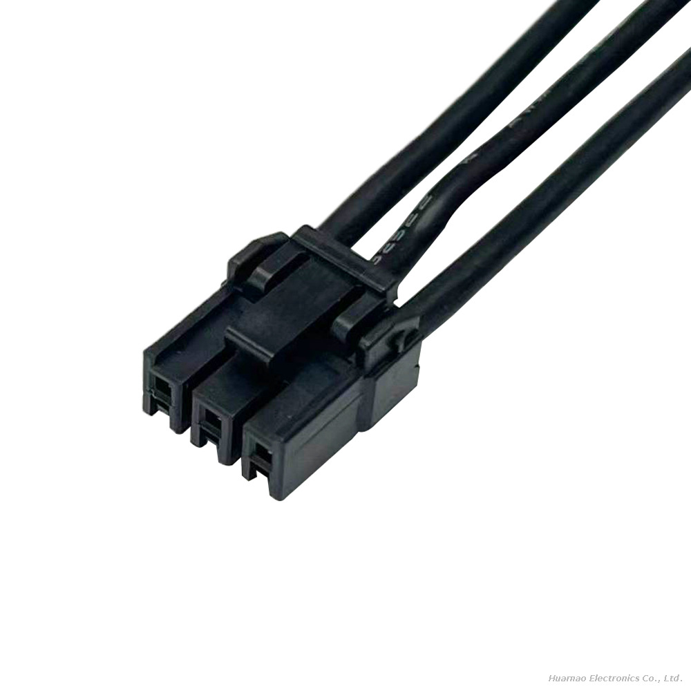 Hirose DF63-3S-3.96C Connector Cable 3.96mm Internal Power Wiring Harness