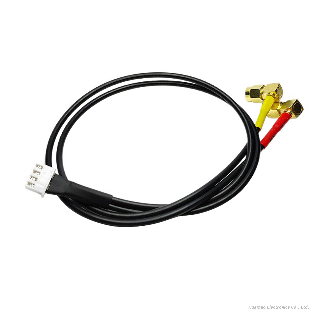 RG174 Coaxial RF Jumper Wire with SMA Male And XH2.54 Connector