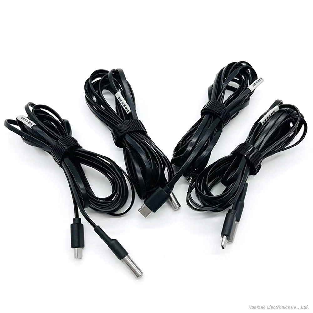 Sensor Type C Cable Patrol Robot Probe Digital Temperature Measuring Wire
