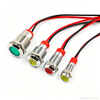6mm 8mm 10mm 12mm Metal Indicator LED Light with Cable Power Signal Light