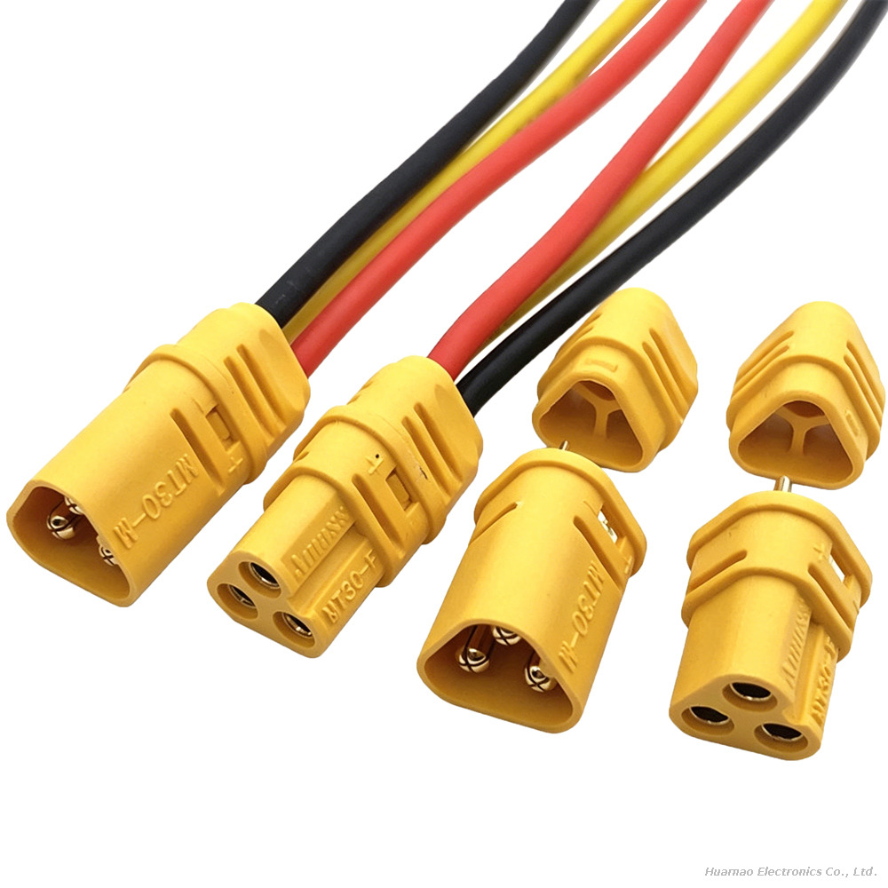 MT30 Gold-Plated Connector Harness for RC Models & E-Scooters