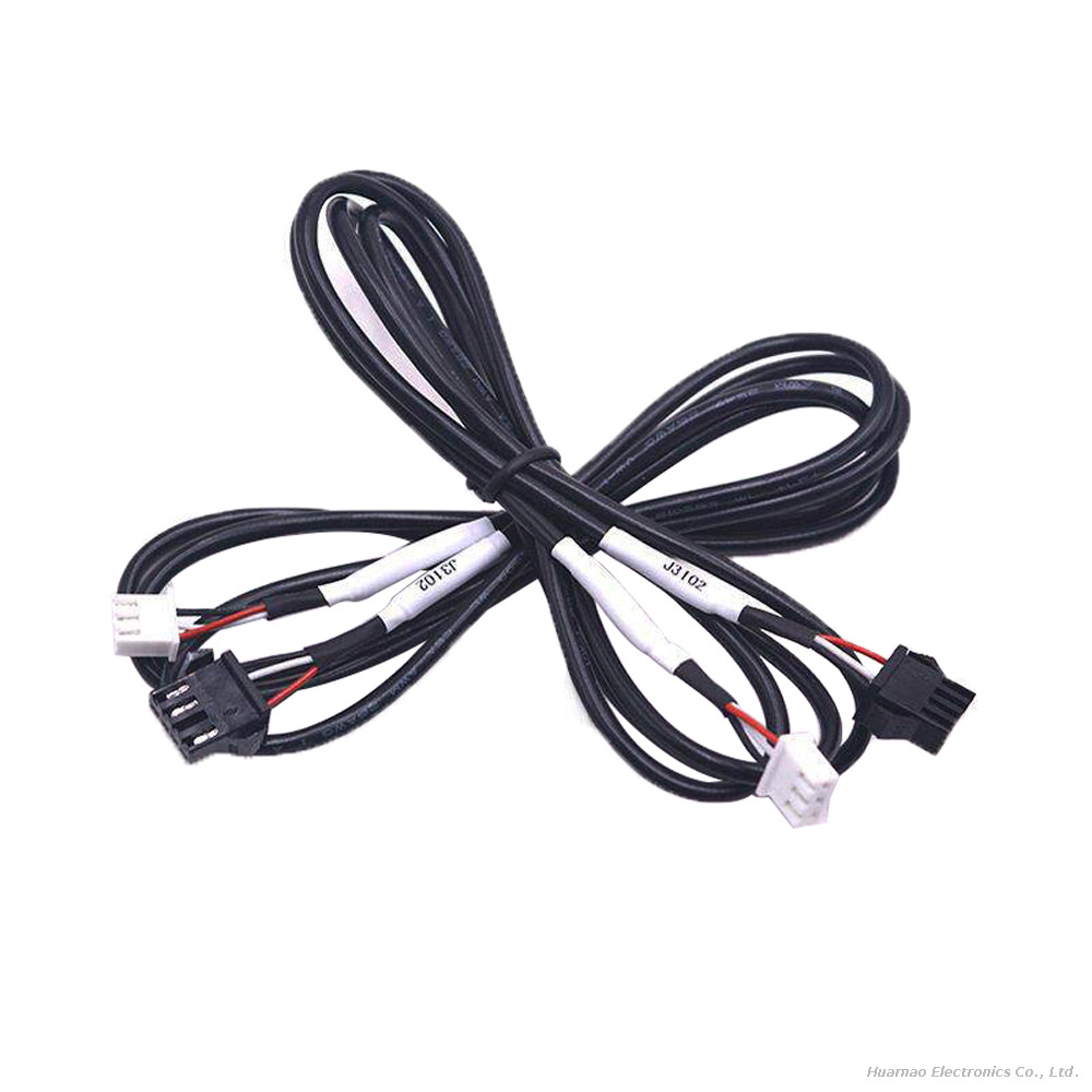 XH2.5 to SM2.54 Connector Cable High Flexible TPU Shielded Wire Harness