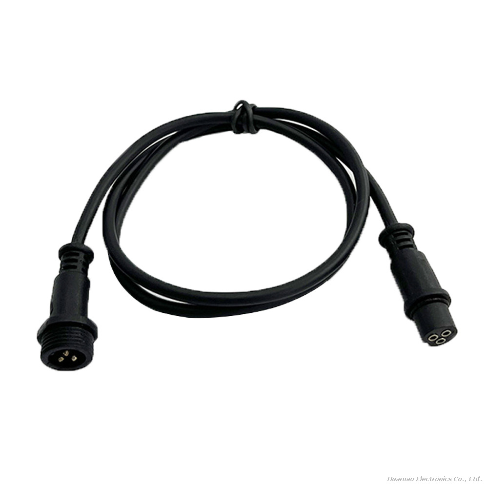 Spring Wiring Harness Waterproof And Fire Resistant Surveillance Camera Connection Cable