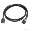 Shielded 9Pin USB Motherboard Header Extension Cable for Front Panel USB Ports