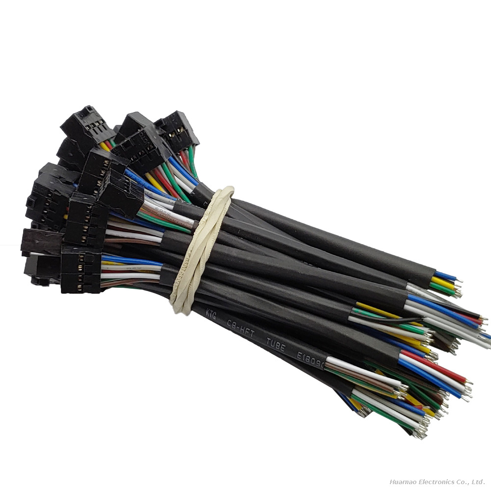 JST-06XSR-36S Wire Harness 0.6mm IDC Cable UL10064 #32AWG for Drones