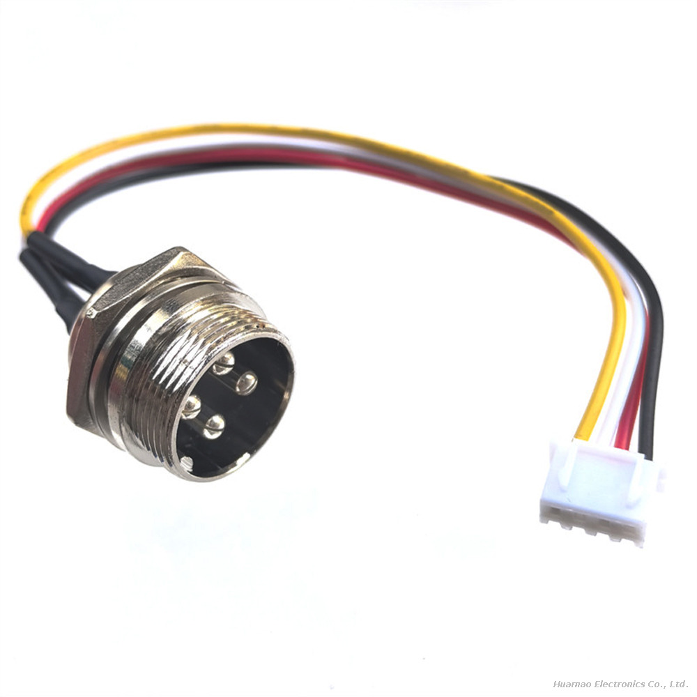 GX12 Aviation Plug GX16 Connector Multi-core GX20 Connection Wire to XH2.54 PH2.0 Power Extension Cable