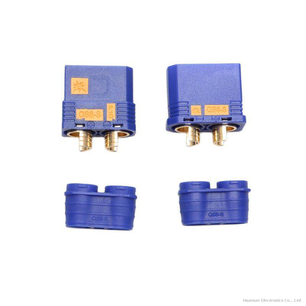 QS8-S Anti Spark Connector 150A High Current Plug for Electric Vehicle Lithium Battery