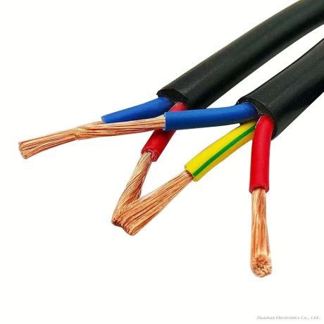 PVC Insulated Wire RVV5 1/2/3/4/5/6 Cores Electrical Wire And Cable