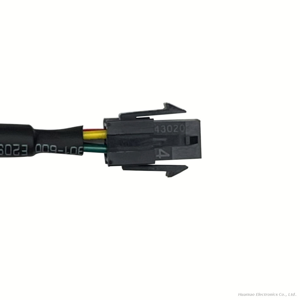 Molex 430200400 Micro-Fit 3.0 4 Position Power Signal Wiring Assembly