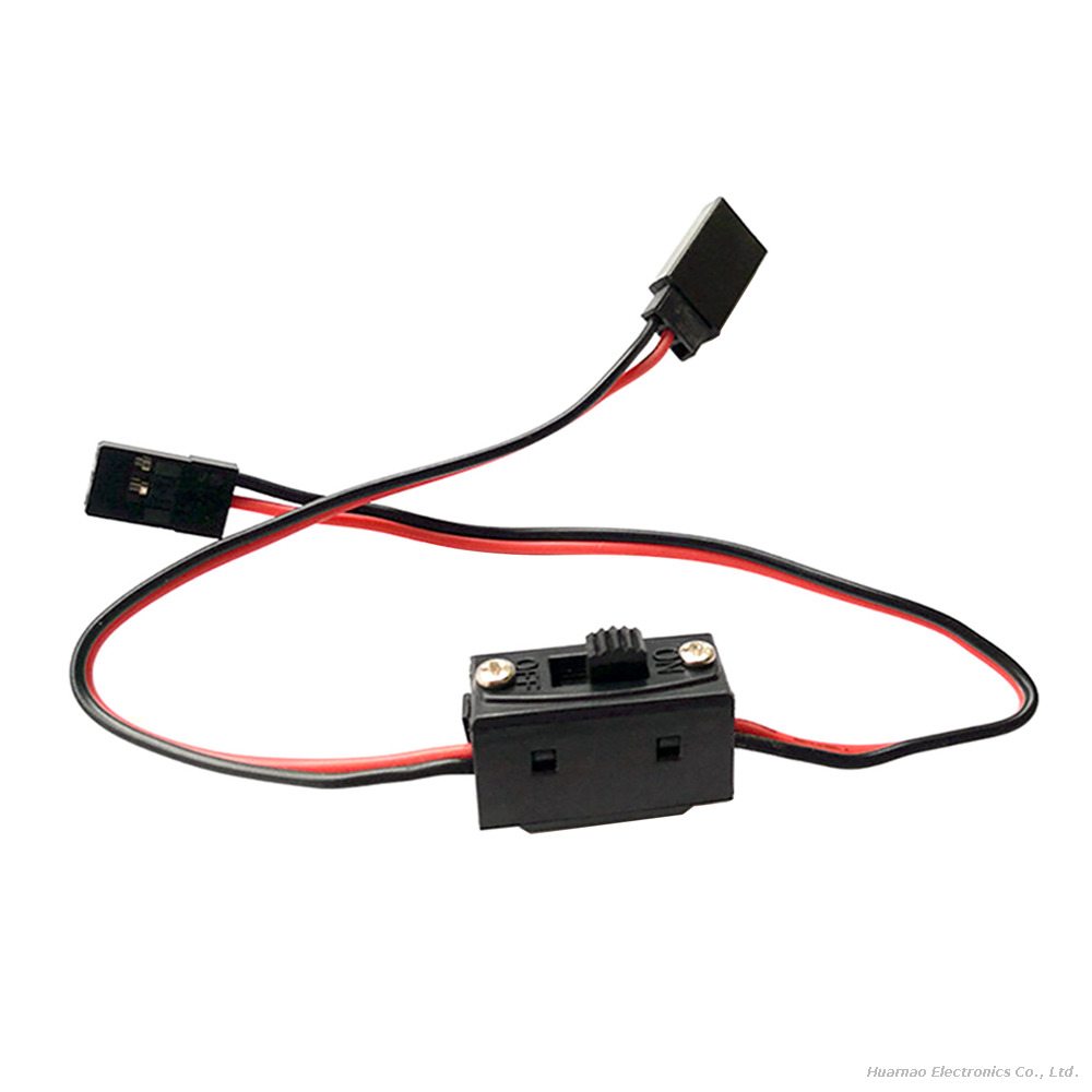 Manual On/Off Switch Harness JR Plug RC Model Accessories for Fan Car Roof Light