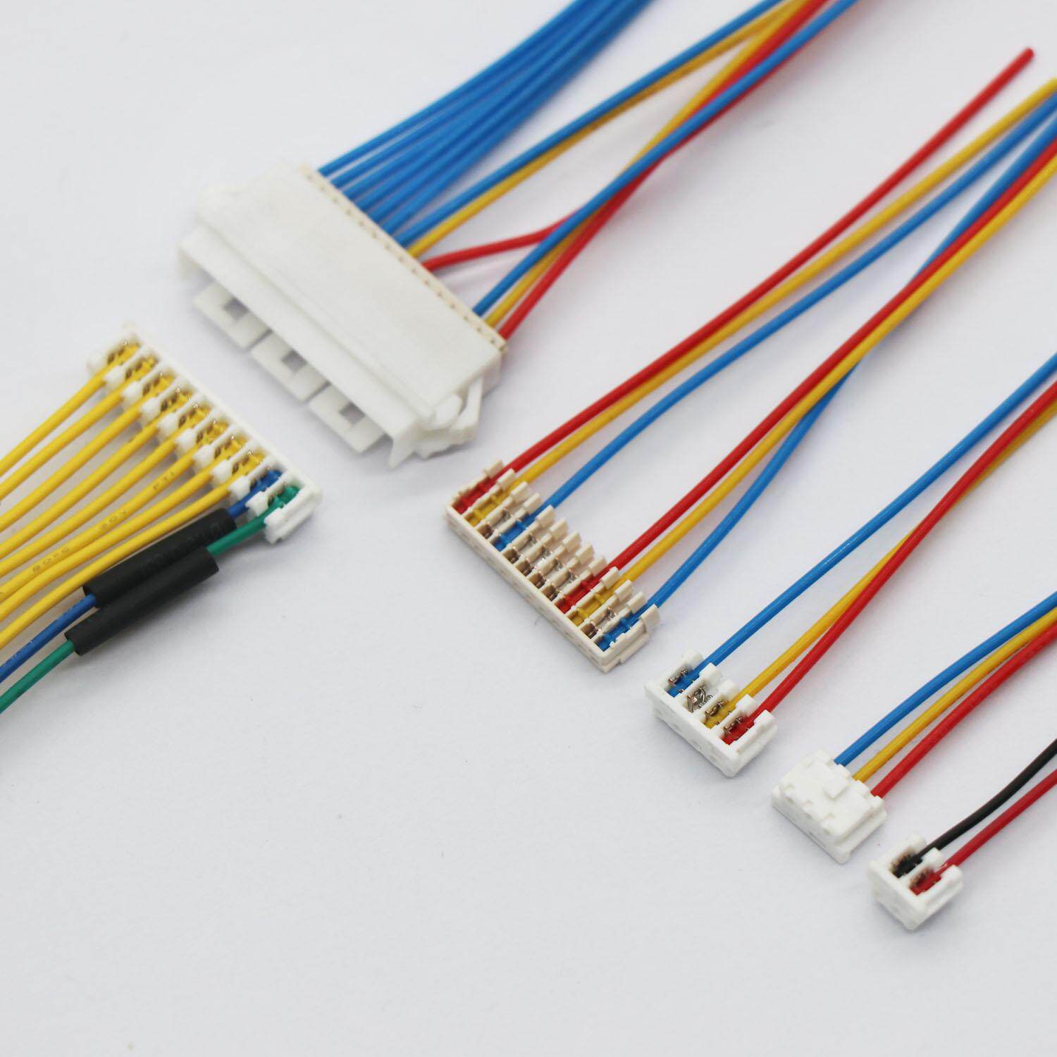 TE 1-173977-4 IDC Cable 2.0mm Wire to Board Connector Assembly for Robot Internal Wire Harness