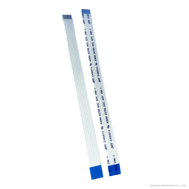 0.5/1.0mm Pitch 120mm Flexible Flat Connector Cable