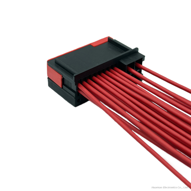 22Pin Automotive Housing TE 1-1452842-3 Plug Connector Cable