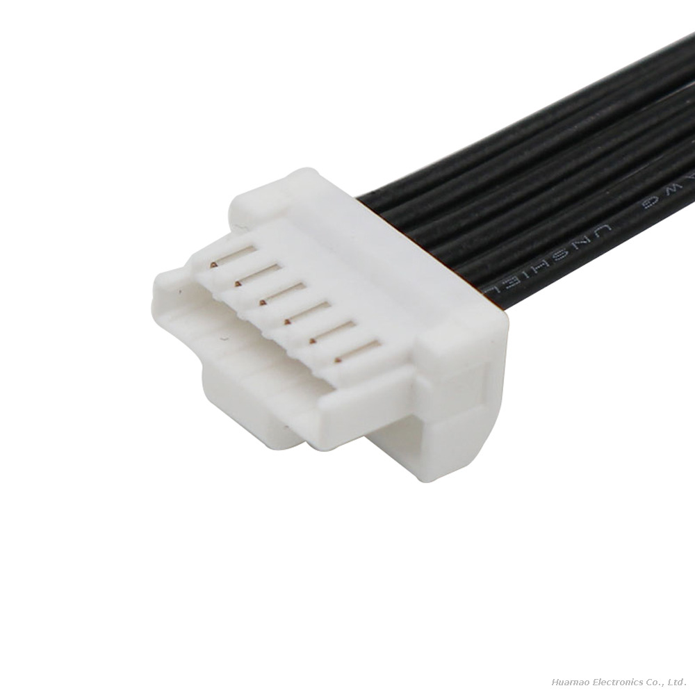 Molex CLIK-MATE Connector Cable 5023800600 1.25mm Terminal Wire Single Row
