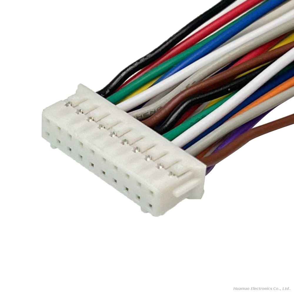 JST PHDR-20VS Double Row Terminal Wire 2.0mm Connector Cable for Communication Equipment Wring Harness