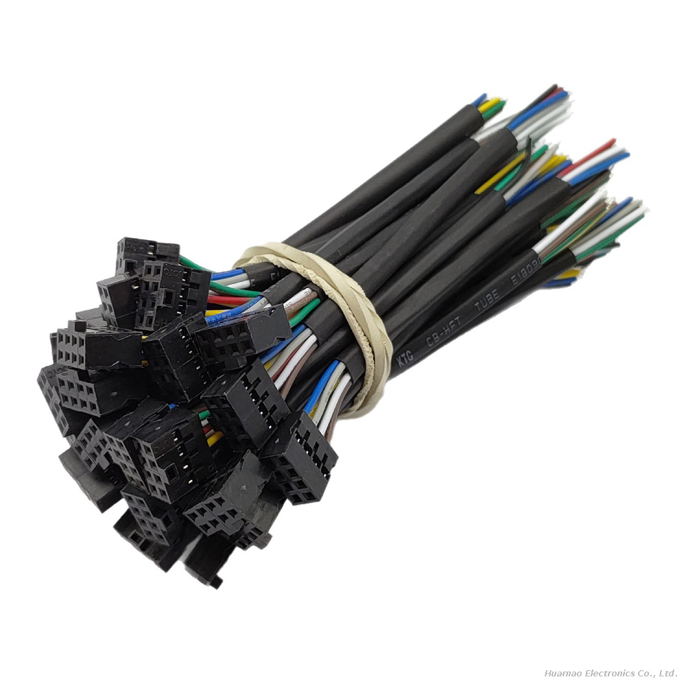 JST-06XSR-36S Wire Harness 0.6mm IDC Cable UL10064 #32AWG for Drones