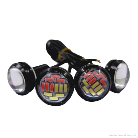 23mm 12SMD Eagle Eye LED Daytime Running Light with Turn Signal