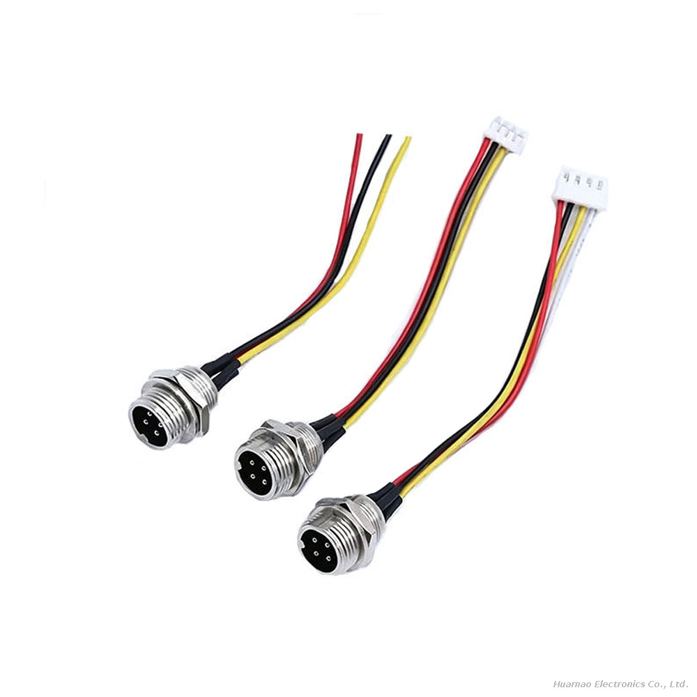 GX12 Aviation Plug GX16 Connector Multi-core GX20 Connection Wire to XH2.54 PH2.0 Power Extension Cable